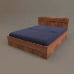 تخت خواب دو نفره اعیان مدل FH303 سایز 160x200 سانتی متر - Image 7