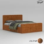 تخت خواب دونفره اعیان مدل FH709 سایز 160x200 سانتی متر - Image 3