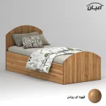 تخت خواب ملامینه یک نفره اعیان مدل FH970 سایز 80x180 سانتی متر - Image 3