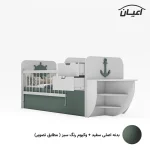 تختخواب کودک طرح کشتی اعیان مدل FH667 - Image 4
