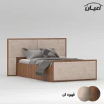 تخت خواب یک نفره اعیان مدل FH781 سایز 120x200 سانتی متر - Image 4