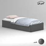 تخت خواب ملامینه یک نفره اعیان مدل FH941 سایز 90x200 سانتی متر - Image 3