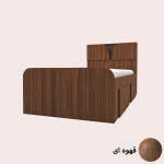 تخت خواب یکنفره اعیان مدل FH509 سایز 120x200 سانتی متر - Image 7