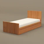 تخت خواب یکنفره اعیان مدل FH318 سایز 90x200 سانتی متر - Image 5
