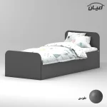 تخت خواب ملامینه یک نفره اعیان مدل FH930 سایز 80x180 سانتی متر - Image 4