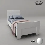 تخت خواب یکنفره اعیان مدل FH563 سایز 120x200 سانتی متر - Image 2