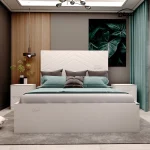 سرویس خواب دونفره اعیان مدل FH450 سایز 160x200 سانتی متر سه تکه