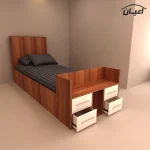 تخت خواب یکنفره اعیان مدل FH362 سایز 90x200 سانتی متر - Image 2