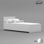 تخت خواب یک نفره اعیان مدل FH770 سایز 90x200 سانتی متر - Image 3