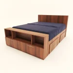 تخت خواب دو نفره مدل FH296 سایز 166x245 سانتی متر - Image 2