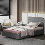 تخت خواب ملامینه یک نفره اعیان مدل FH912 سایز 120x200 سانتی متر