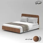تخت خواب ملامینه دو نفره اعیان مدل FH913 سایز 160x200 سانتی متر - Image 5