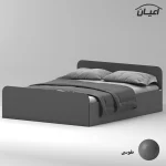 تخت خواب ملامینه دو نفره اعیان مدل FH933 سایز 160x200 سانتی متر - Image 5