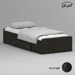 تخت خواب ملامینه یک نفره اعیان مدل FH967 سایز 90x200 سانتی متر - Image 7