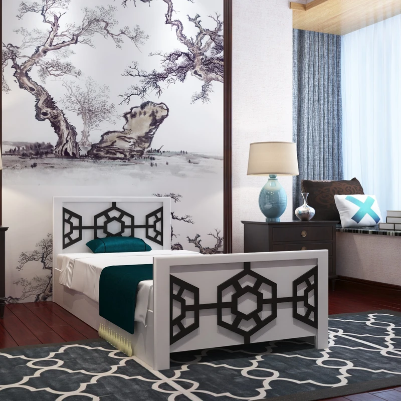 432cfbc4024d5256097268de6df3d0f2b176c800_1648721439 تخت خواب یکنفره مدل FH301 سایز 206x96 سانتی متر - Image 1