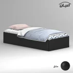 تخت خواب ملامینه یک نفره اعیان مدل FH941 سایز 90x200 سانتی متر - Image 5