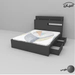 تخت خواب دونفره اعیان مدل FH619 سایز 160x200 سانتی متر - Image 9