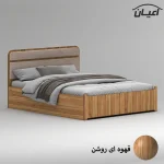 تخت خواب ملامینه دو نفره اعیان مدل FH950 سایز 160x200 سانتی متر - Image 3