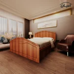 تخت خواب دونفره اعیان مدل FH403 سایز 160x200 سانتی متر - Image 4