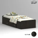 تخت خواب ملامینه یک نفره اعیان مدل FH966 سایز 80x180 سانتی متر - Image 7