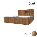 تخت خواب دونفره اعیان مدل FH619 سایز 160x200 سانتی متر - Image 4