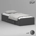 تخت خواب ملامینه یک نفره اعیان مدل FH967 سایز 90x200 سانتی متر - Image 3