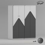 کمد لباس اعیان مدل FH738 مجموعه دو عددی - Image 3