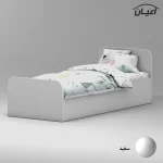 تخت خواب ملامینه یک نفره اعیان مدل FH930 سایز 80x180 سانتی متر - Image 2