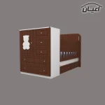 تختخواب کودک اعیان مدل FH480 طرح تدی - Image 4
