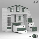 تخت خواب ام دی اف یک نفره اعیان مدل FH926 سایز 90x200 سانتی متر - Image 9