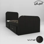 تخت خواب یکنفره اعیان مدل FH546 سایز 90x200 سانتی متر - Image 4