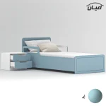 ست تخت خواب یک نفره اعیان مدل FH775 سایز 90x200 سانتی متر مجموعه دو عددی - Image 12