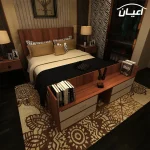 تخت خواب دونفره اعیان مدل FH361 سایز 160x200 سانتی متر - Image 6