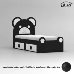 تخت خواب ام دی اف یک نفره اعیان مدل FH844 سایز 80x180 سانتی متر - Image 4