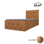 تخت خواب اعیان مدل FH614 یکنفره سایز 90x200 سانتی متر - Image 2
