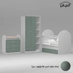 سرویس خواب کودک و نوزاد اعیان مدل FH873 مجموعه سه عددی - Image 2