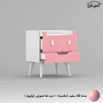 میز پاتختی اعیان مدل FH819 - Image 11