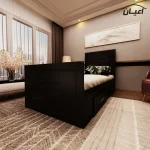 تخت خواب یکنفره اعیان مدل FH400 سایز 90x200 سانتی متر - Image 2