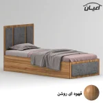 تخت خواب ملامینه یک نفره اعیان مدل FH960 سایز 90x200 سانتی متر - Image 3