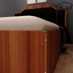 تخت خواب دونفره اعیان مدل FH412 سایز 160x200 سانتی متر - Image 4