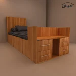 تخت خواب یکنفره اعیان مدل FH362 سایز 90x200 سانتی متر - Image 7