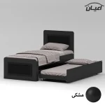 تخت خواب ملامینه یک نفره اعیان مدل FH895 سایز 90x200 سانتی متر - Image 7