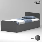 تخت خواب ملامینه یک نفره اعیان مدل FH931 سایز 90x200 سانتی متر - Image 5
