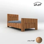 تخت خواب یکنفره اعیان مدل FH654 - Image 3
