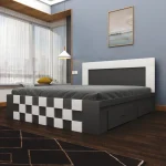 تخت خواب دونفره اعیان مدل FH615