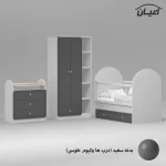 سرویس خواب کودک و نوزاد اعیان مدل FH873 مجموعه سه عددی - Image 3
