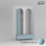 کمد لباس چندمنظوره اعیان مدل FH858 طول 100سانتی متر - Image 11