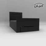 تخت خواب یک نفره اعیان مدل FH468 سایز 90x200 سانتی متر - Image 4