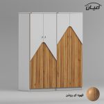 کمد لباس اعیان مدل FH738 مجموعه دو عددی - Image 5