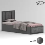تخت خواب ملامینه یک نفره اعیان مدل FH960 سایز 90x200 سانتی متر - Image 4